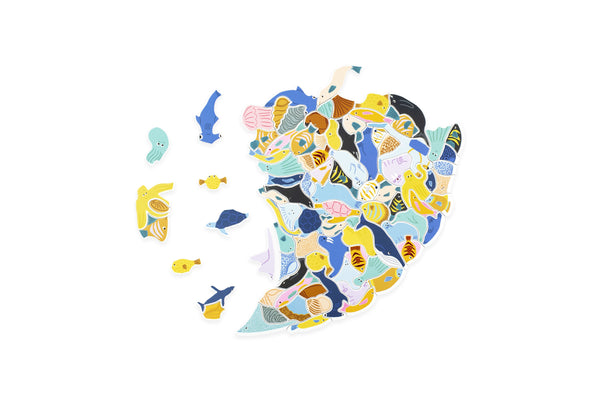 299 Fish and a Diver: An Aquatic Cluster Puzzle