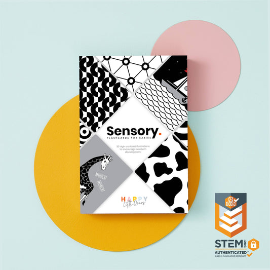 Newborn Sensory Flashcards for Babies