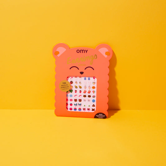 Stick On Earrings: Kawaii