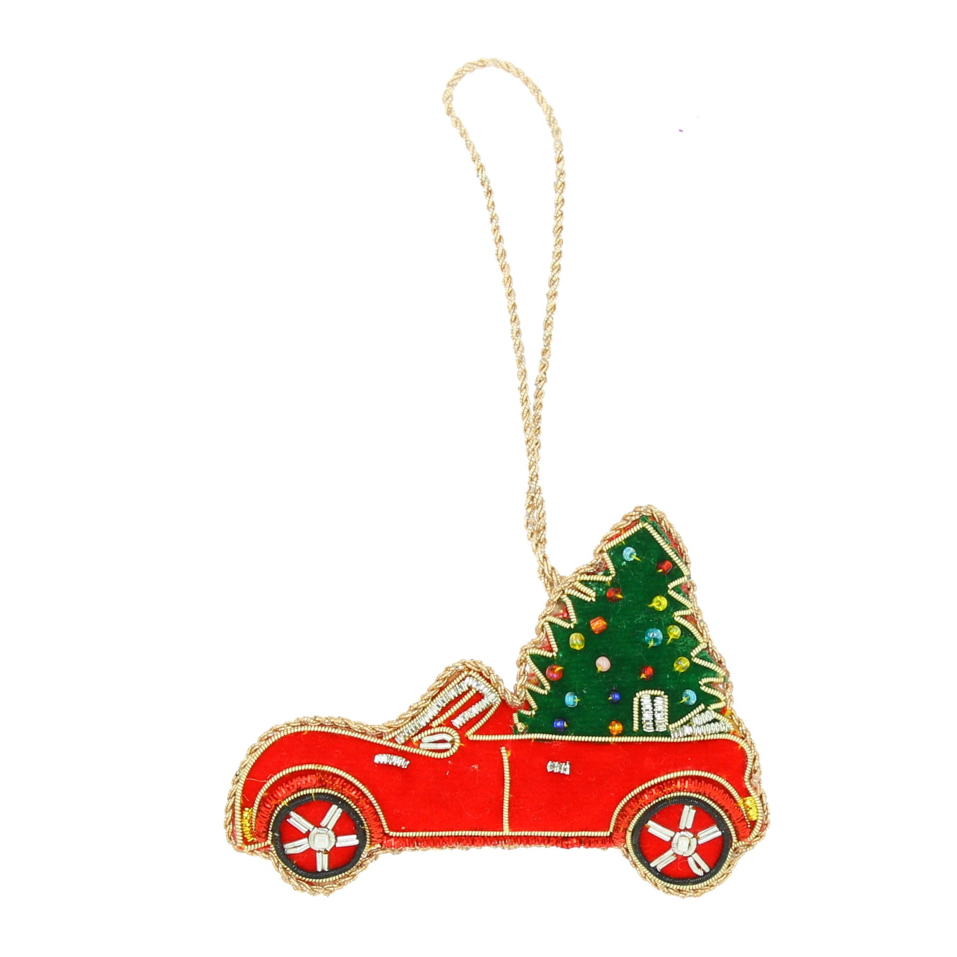 Convertible Mini Car Sparkle Decoration