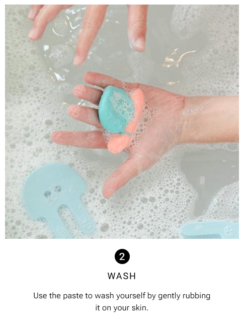 Pataploof! Bath & Shower Dough, Yellow