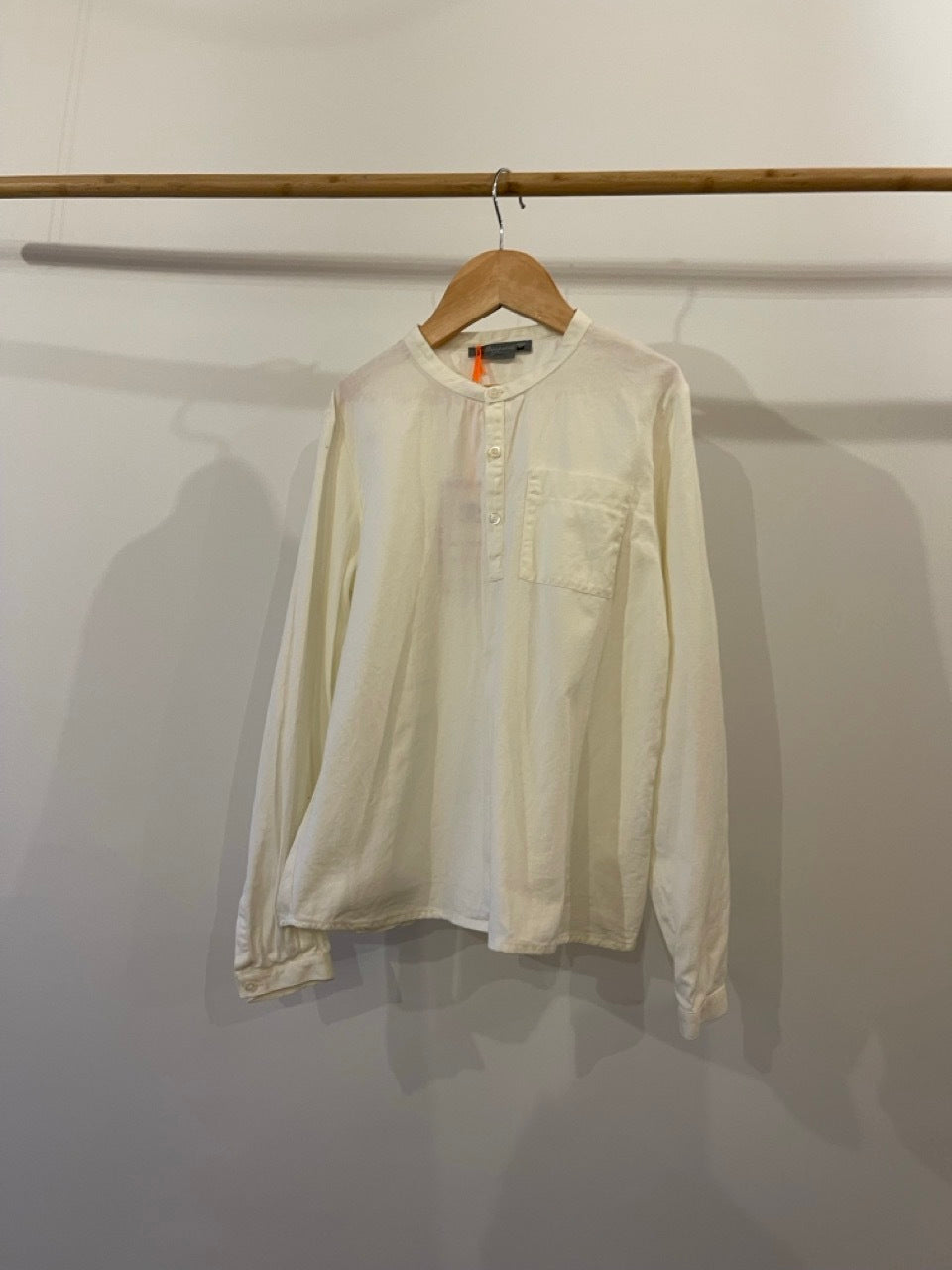 Bonpoint, Ivory Grandad Shirt, 4 - 6 Years
