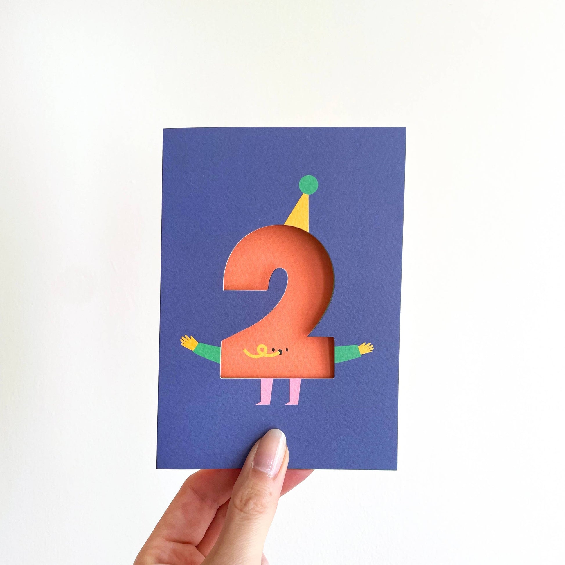 Fun Age Two Happy Birthday Card