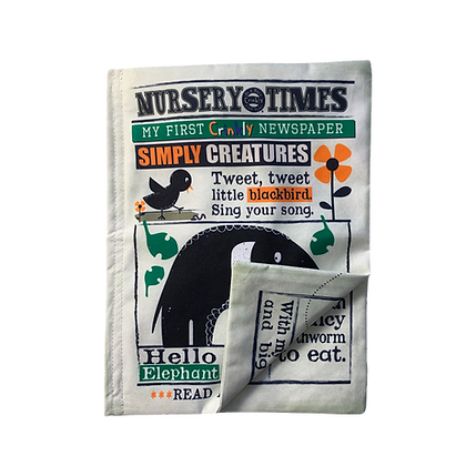 Simply Creatures Crinkly Cloth Book