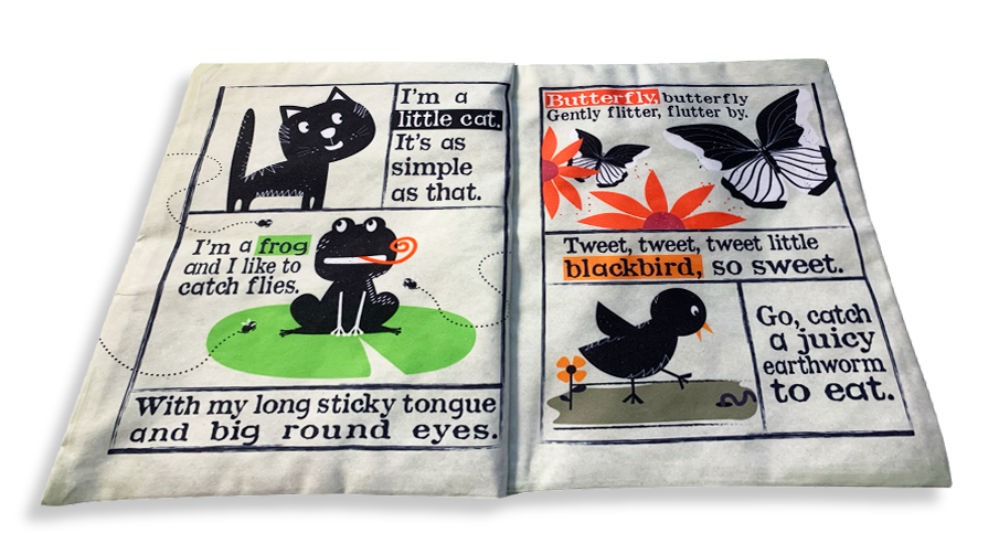 Simply Creatures Crinkly Cloth Book