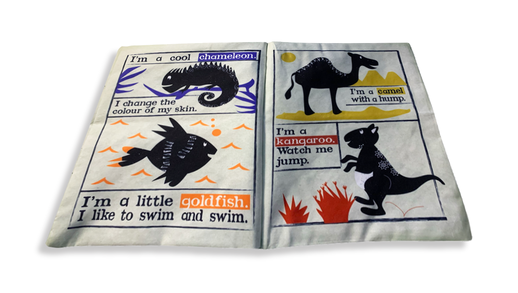 Simply Creatures Crinkly Cloth Book