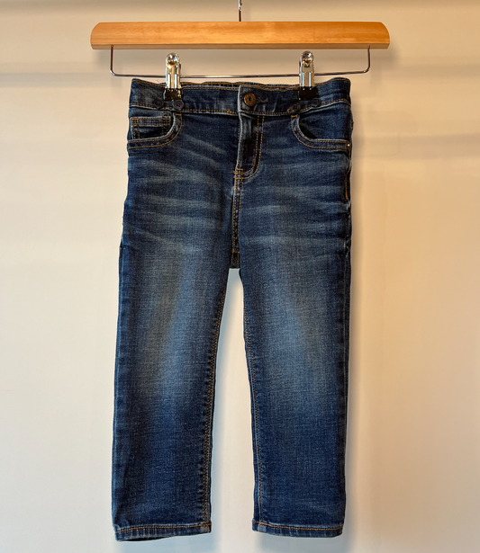 OshKosh B'Gosh, Blue Denim Slim Jeans, 18 - 24 Months