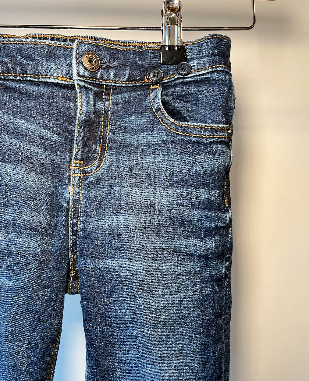OshKosh B'Gosh, Blue Denim Slim Jeans, 18 - 24 Months