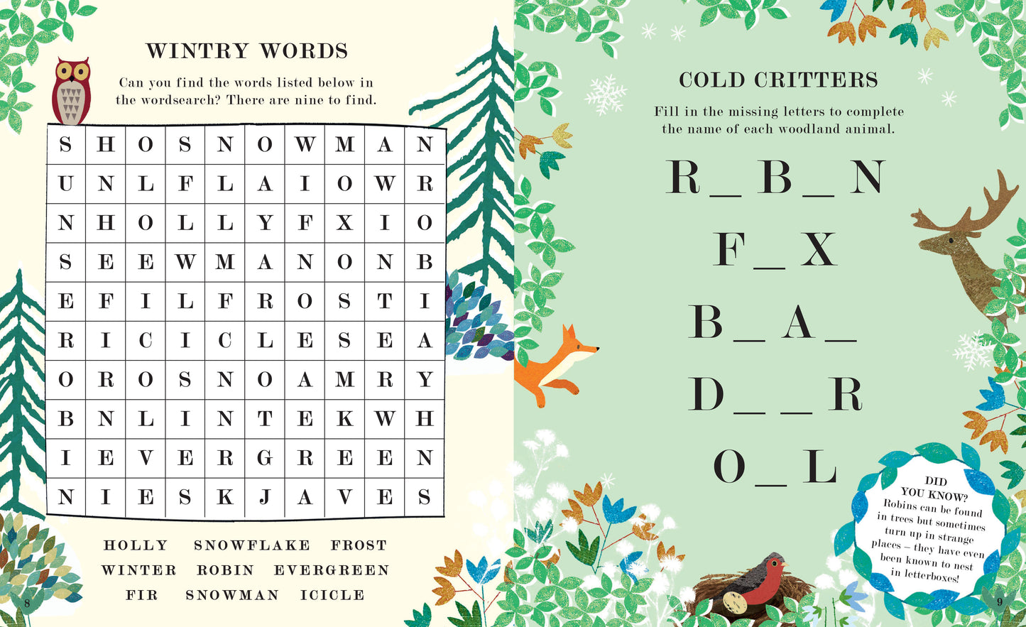 Tree: Seasons Come Seasons Go Activity Book