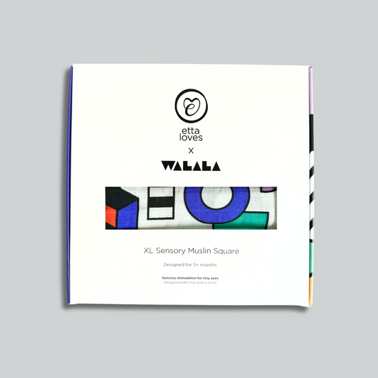 Etta Loves X Walala Studio 'Shapes' XL Muslin