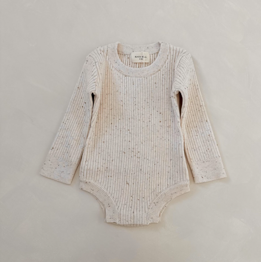 Hunter + Rose, Cocoa Flecked Noa Bodysuit