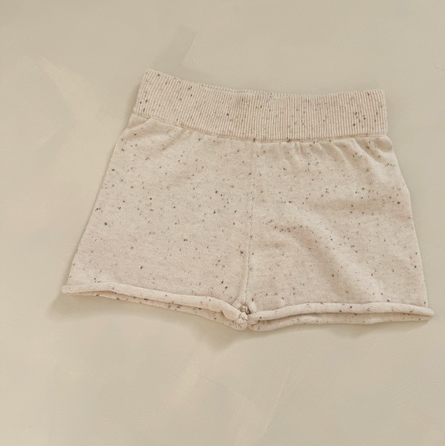 Hunter + Rose, Cocoa Flecked Riley Shorts