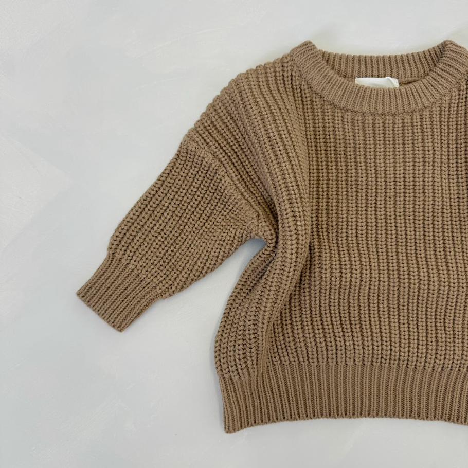 Hunter + Rose, Latte Aspen Jumper