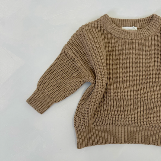 Hunter + Rose, Latte Aspen Jumper