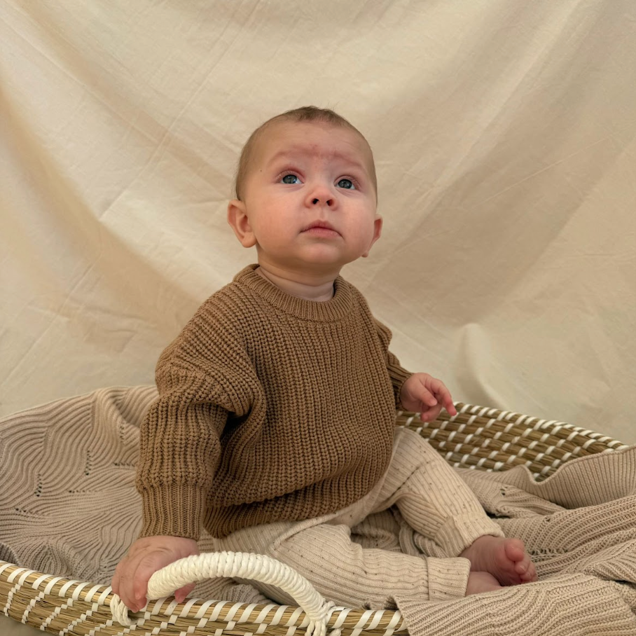 Hunter + Rose, Latte Aspen Jumper