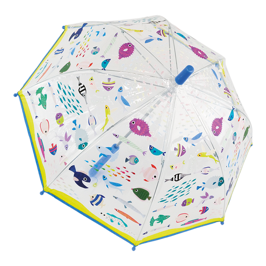 Ocean Transparent Colour Changing Umbrella