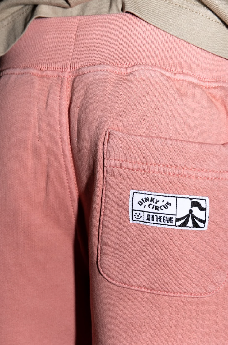 Dinky Circus, A Ok! Sweat Shorts, Pink