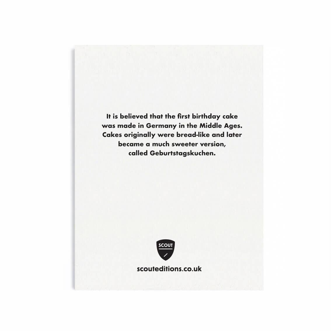 Cake Mini Card