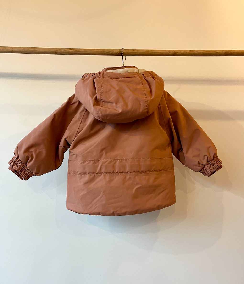 Konges Slojd, Pink Hooded Jacket, 6 Months