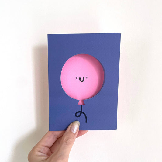 Birthday Balloon Card