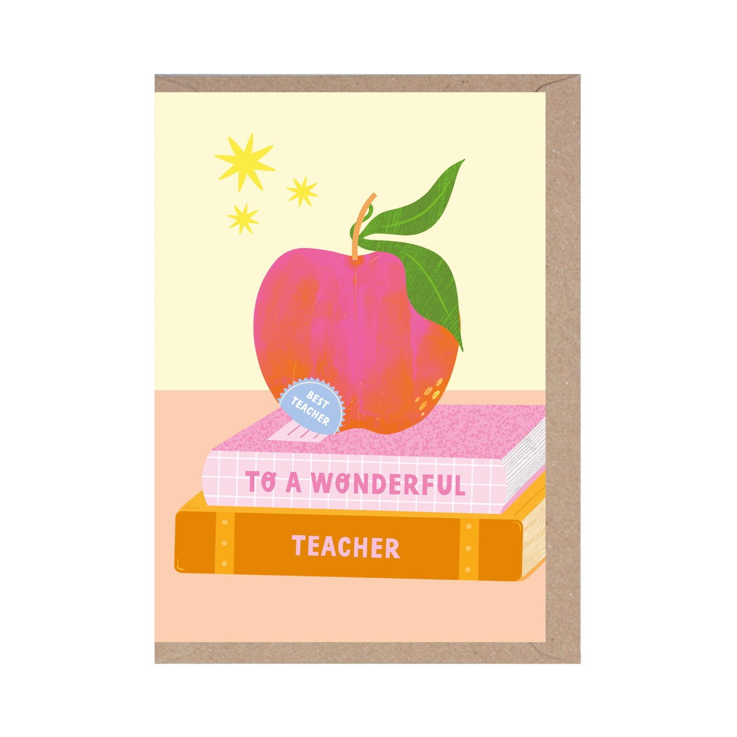 To a Wonderful Teacher Thank You Card