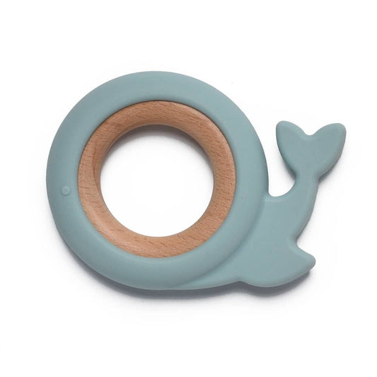 Blue Whale Teething Ring