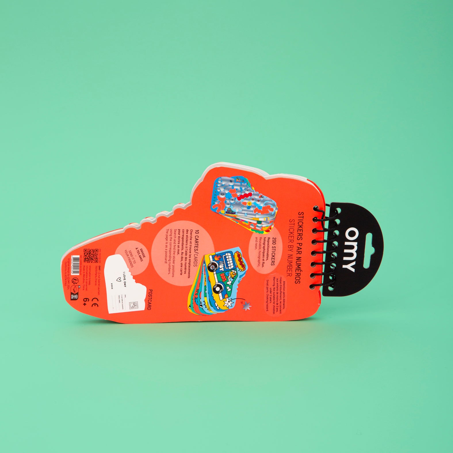 Street Sticker Activity Pad