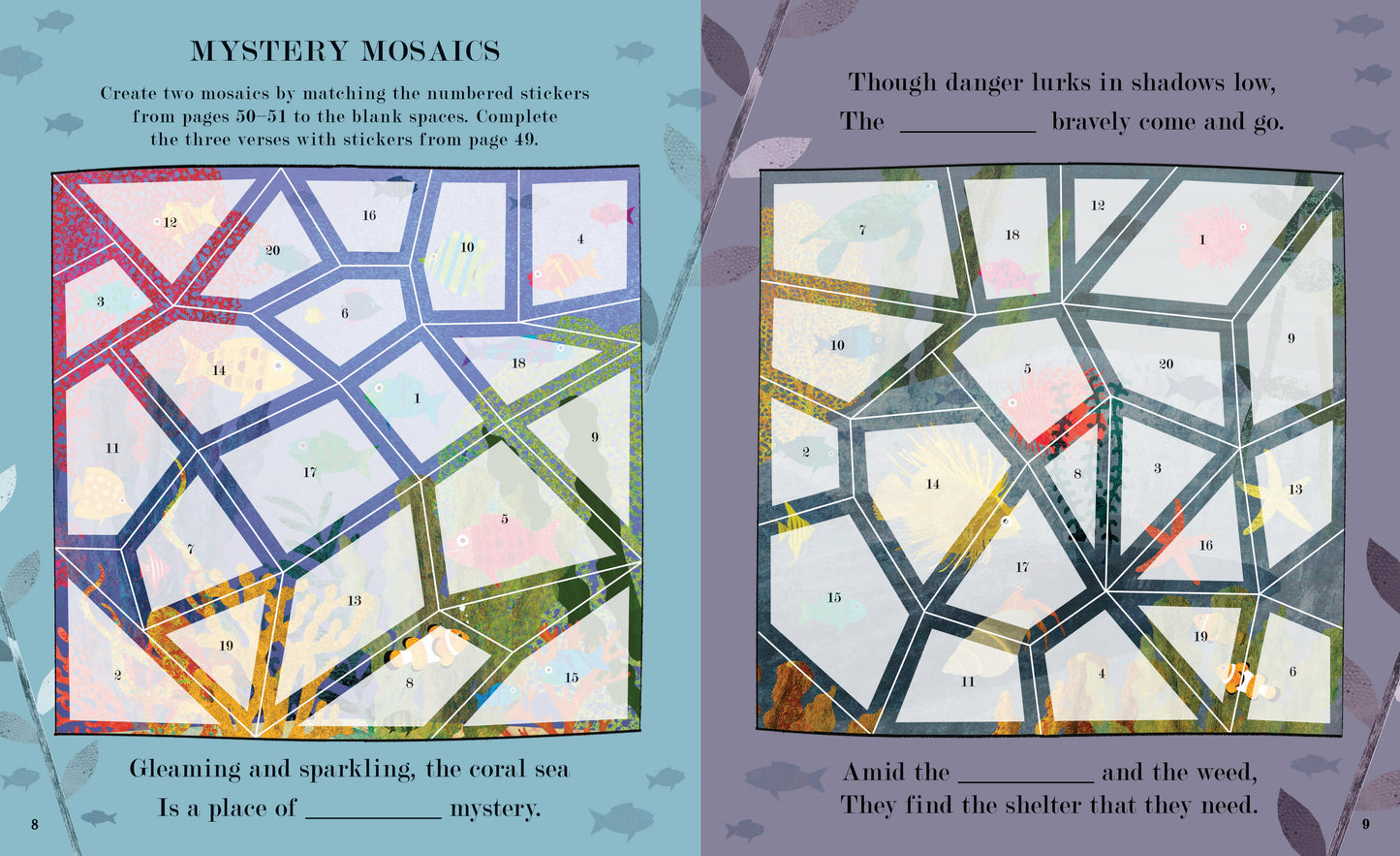 Sea: A World Beneath The Waves Activity Book
