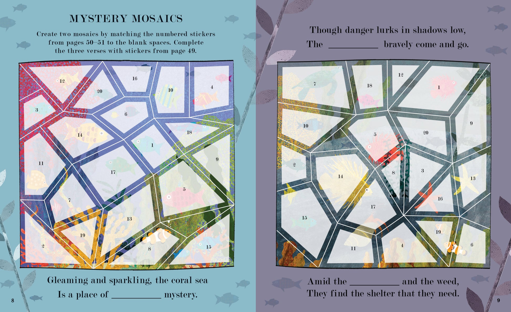 Sea: A World Beneath The Waves Activity Book