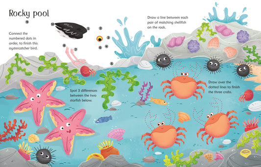 Wipe Clean Seashore Activities