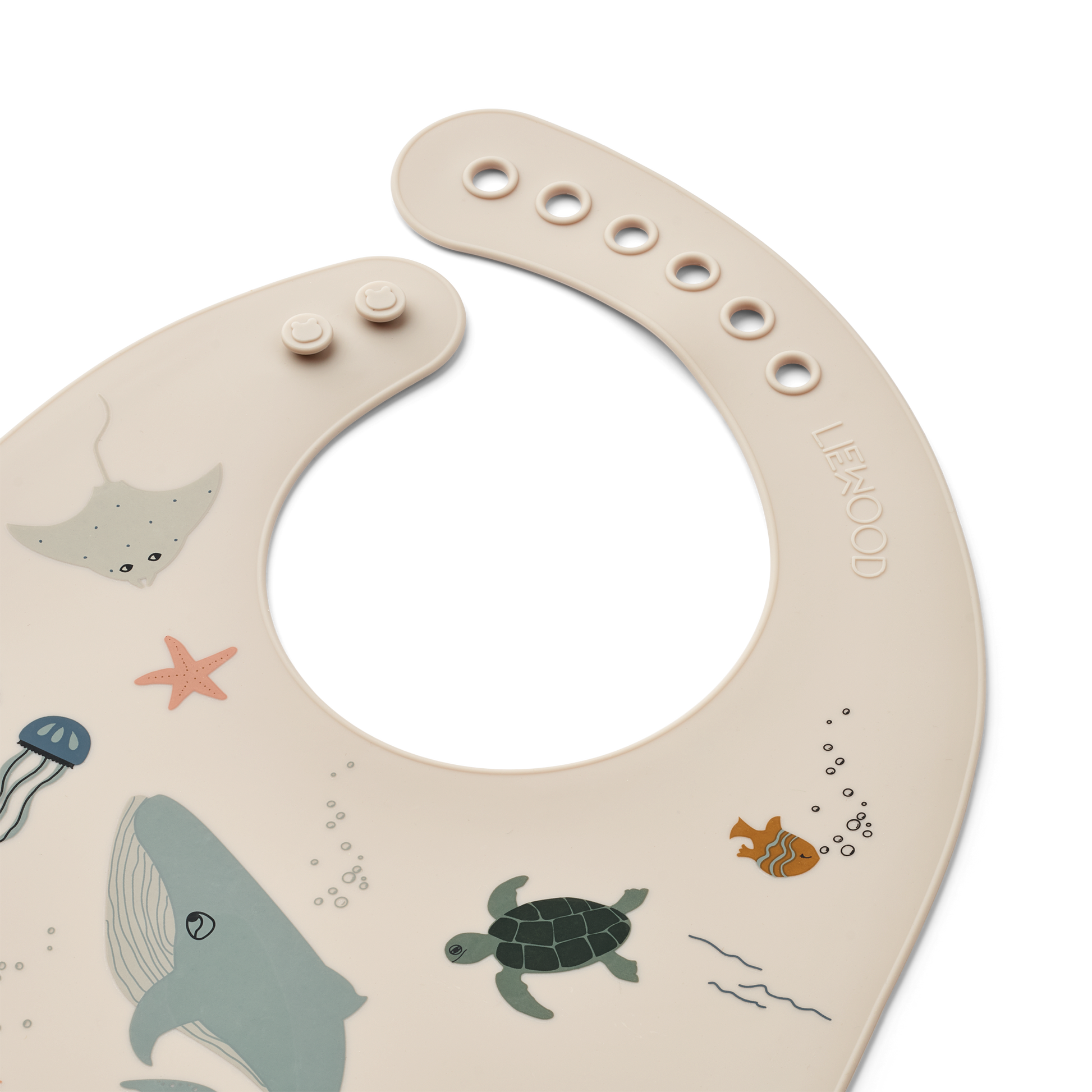 Liewood, Tilda Seaside SIlicone Bib 2-Pack