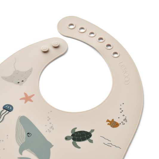 Liewood, Tilda Seaside SIlicone Bib 2-Pack