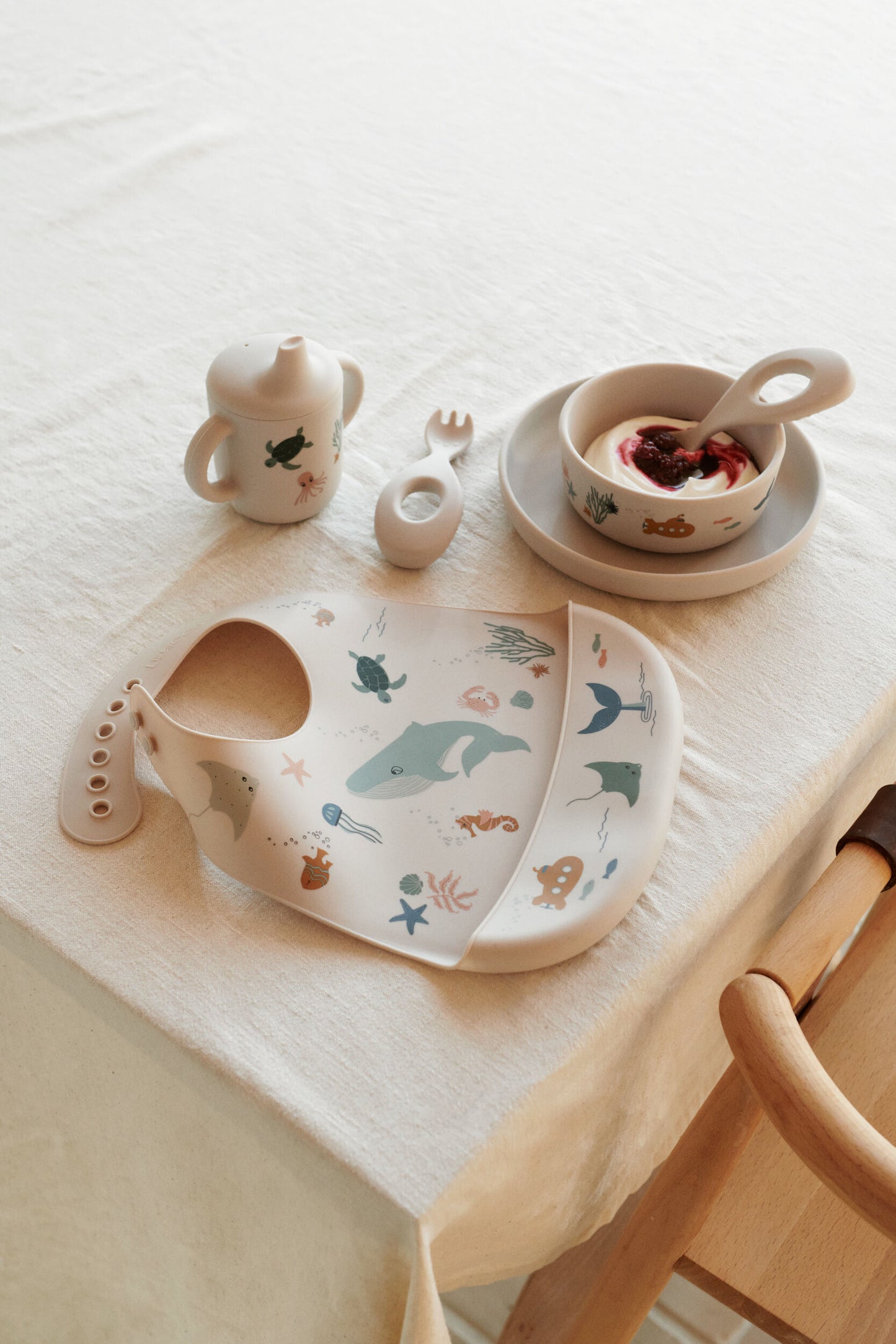 Liewood, Tilda Seaside SIlicone Bib 2-Pack