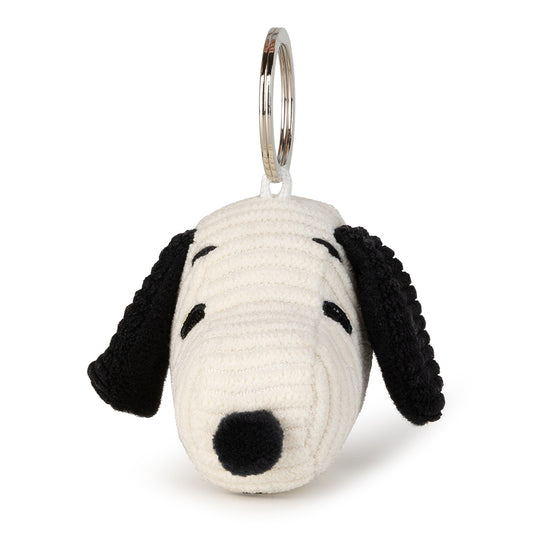 Snoopy Corduroy Keyring 4.5cm