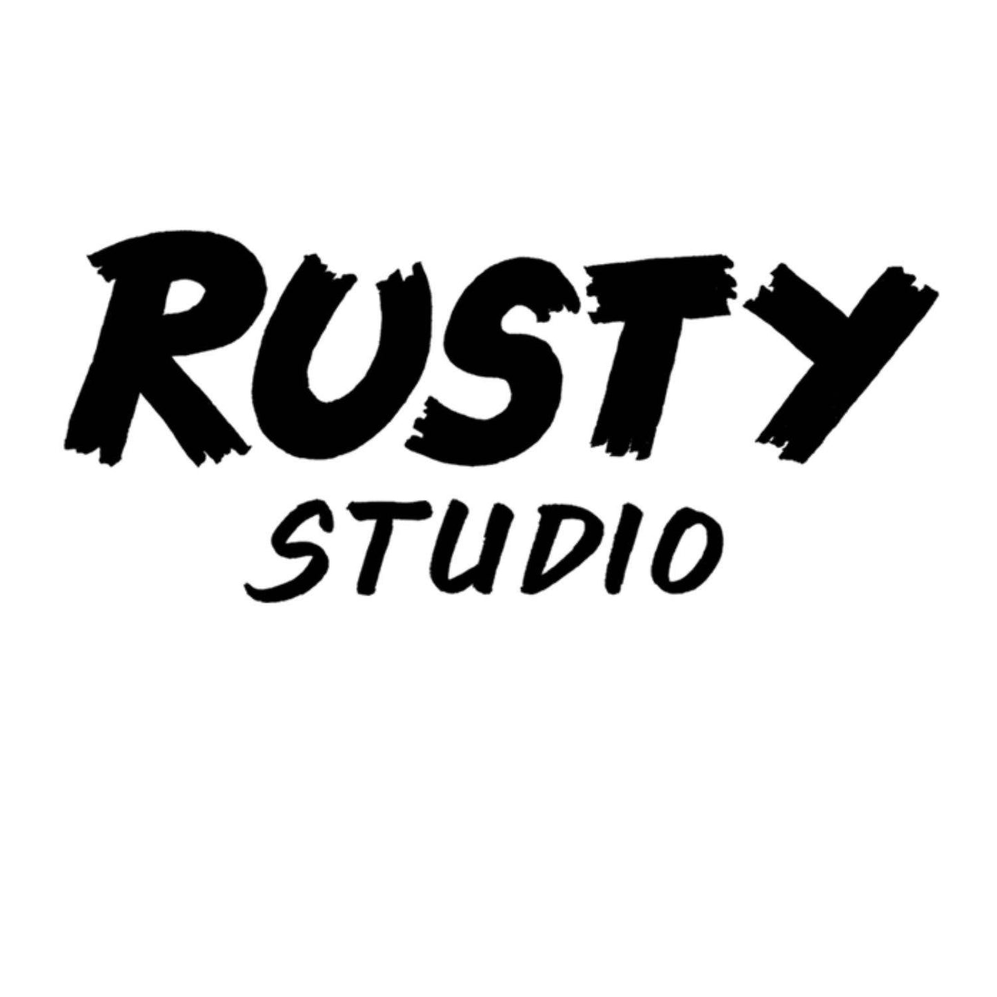 Rusty Studio Rascals Football Dog Birthday Card