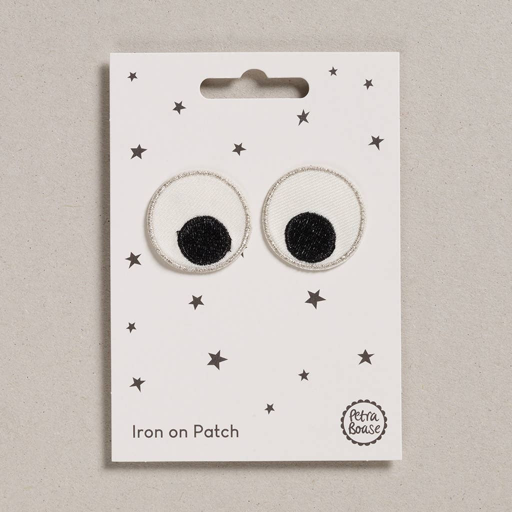 Petra Boase Googly Eyes Iron On Patch