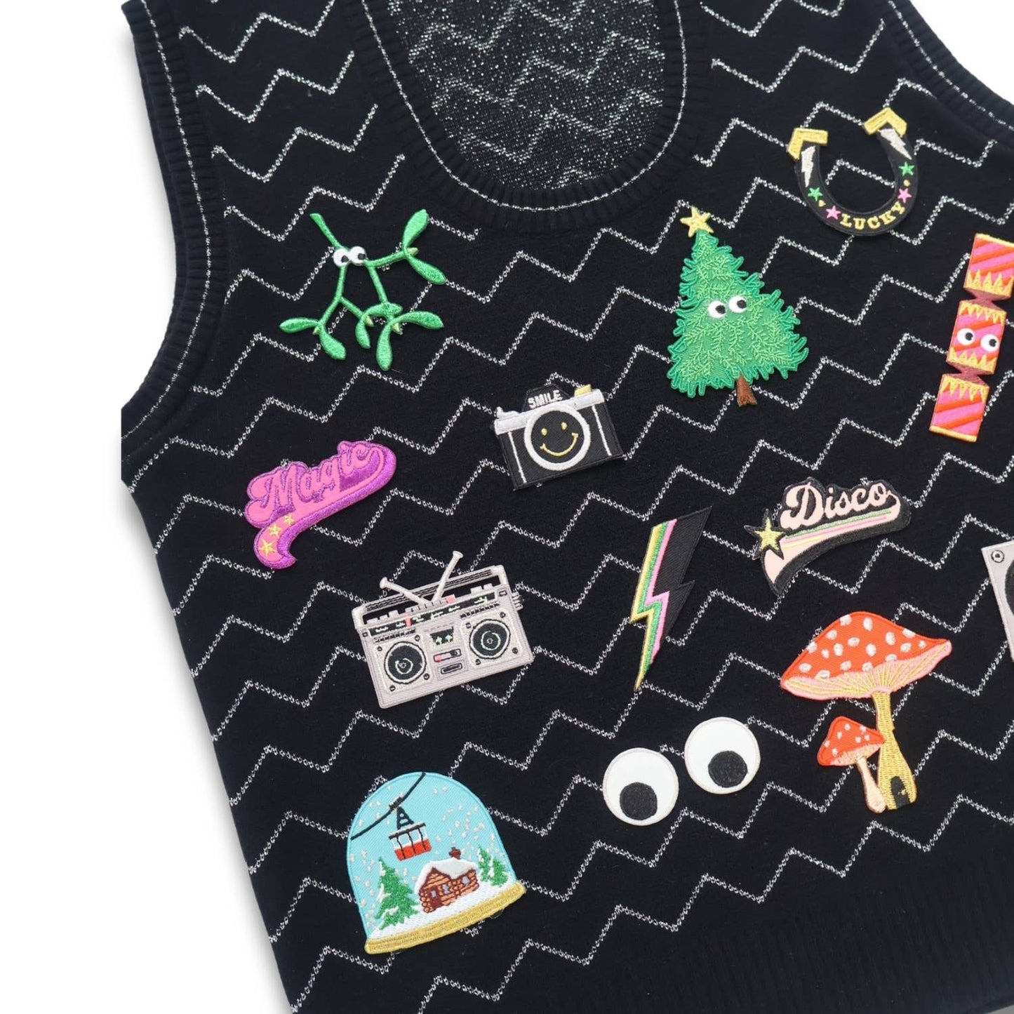 Petra Boase Googly Eyes Iron On Patch